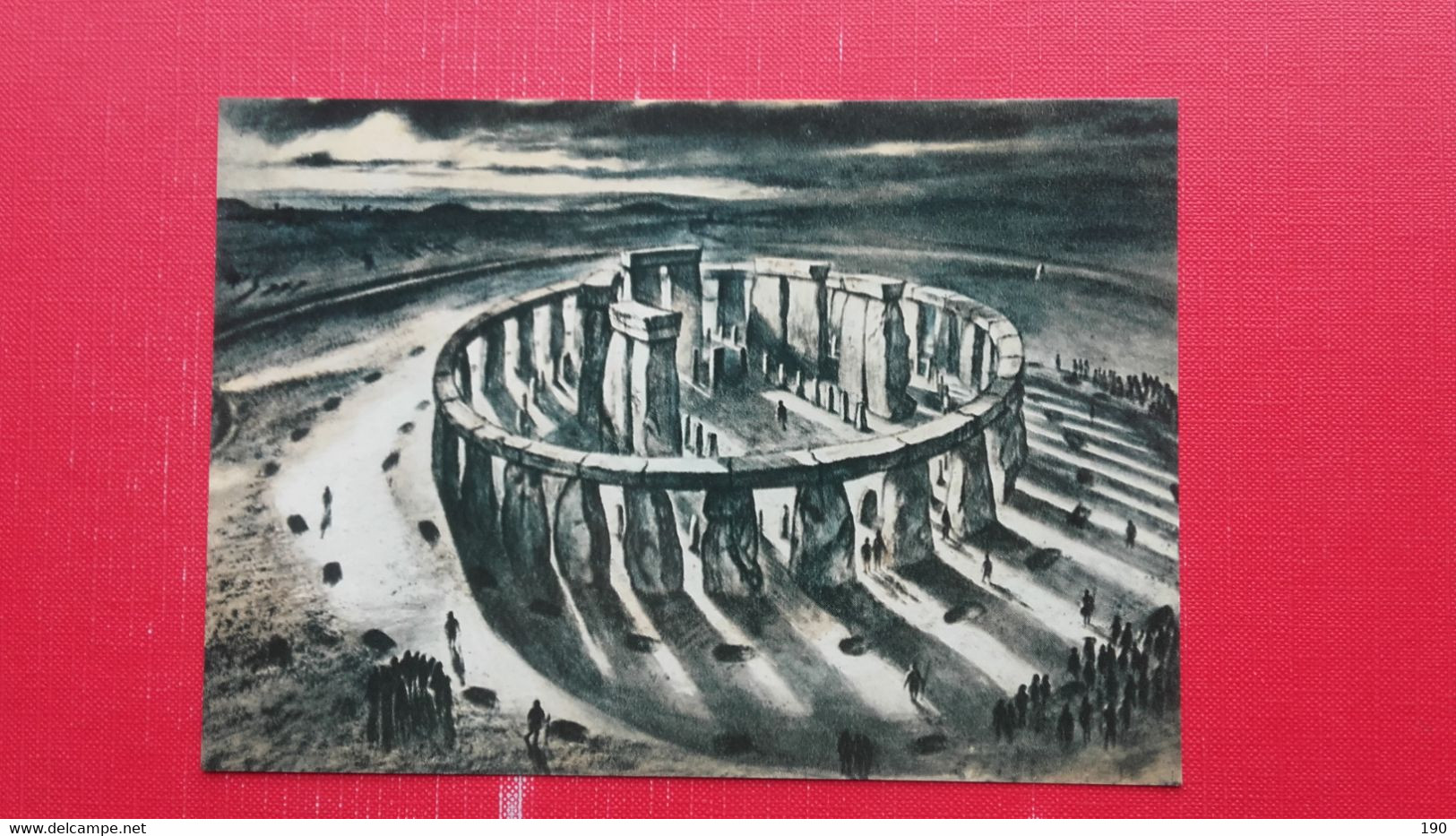 Stonehenge.From A Drawing By Alan Sorrell - Stonehenge