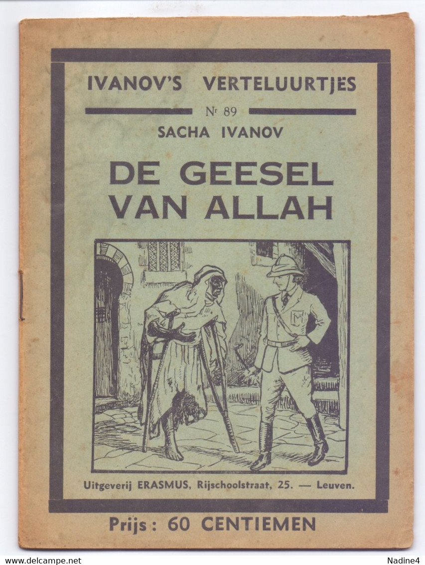 Tijdschrift Ivanov's Verteluurtjes - N° 89 - De Geesel Ban Allah - Sacha Ivanov - Uitg. Erasmus Leuven - Jeugd