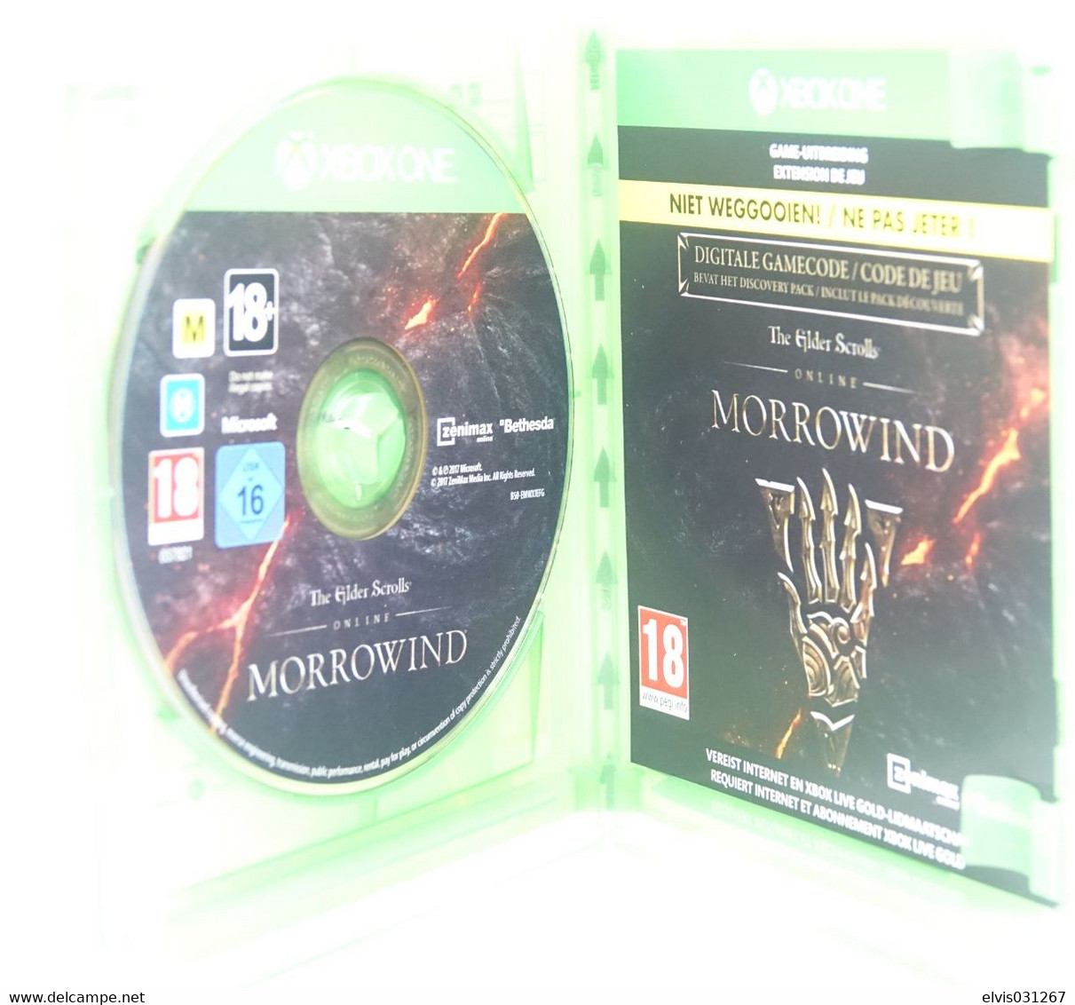 MICROSOFT XBOX ONE : The Elder Scrolls Morrowind Online - Xbox One