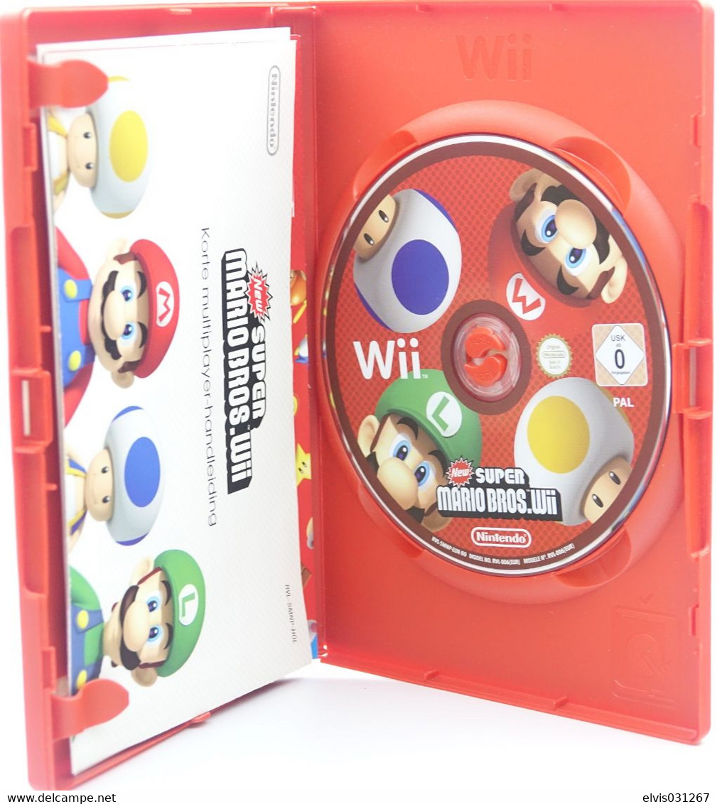 NINTENDO WII  : SUPER MARIO BROS WII NEW - EUROPE EDITION PAL - Game - Wii