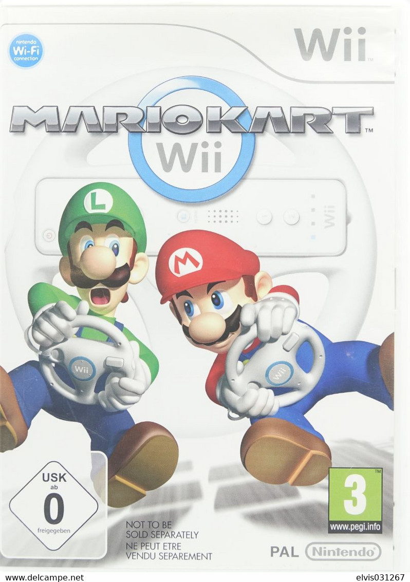 NINTENDO WII  : MARIOKART WII - EUROPE EDITION PAL - Game - Wii