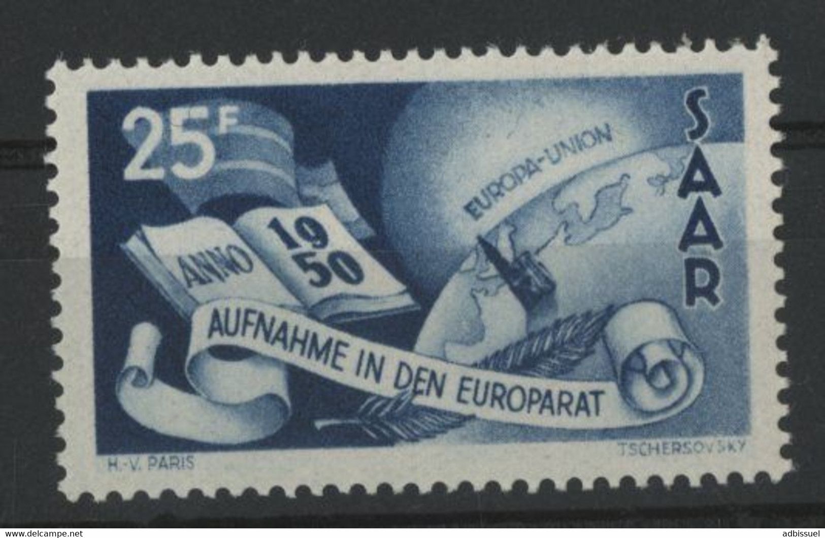 SARRE SAAR N° 277 COTE 60 € Neuf ** (MNH). TB/VF - Unused Stamps