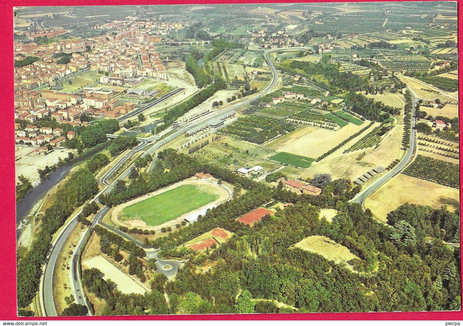 IMOLA . AUTODROMO DINO FERRARI - VEDUTA AEREA - NON VIAGGIATA - Imola