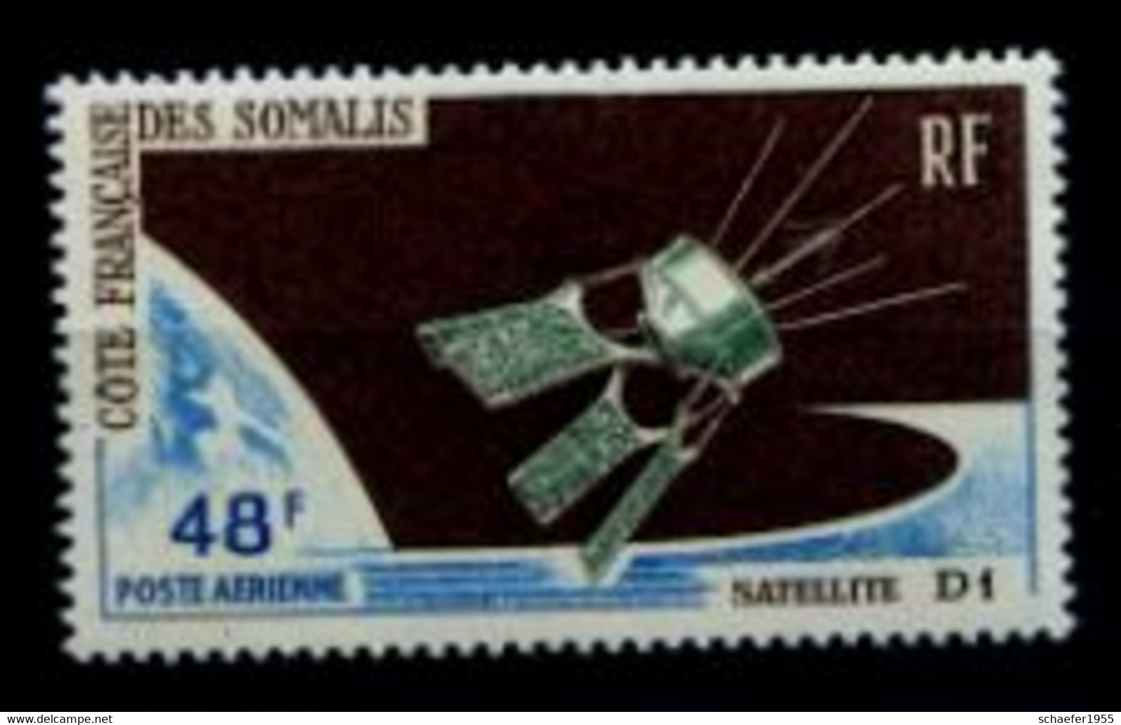 Somalia, Somalis 1966 FDC + Stamp Satelite D1 - Africa