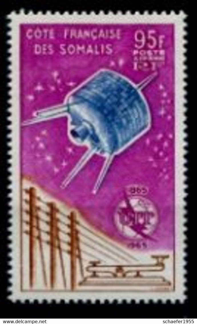 Somalia, Somalis 1965 FDC + Stamp Echo II - Afrique