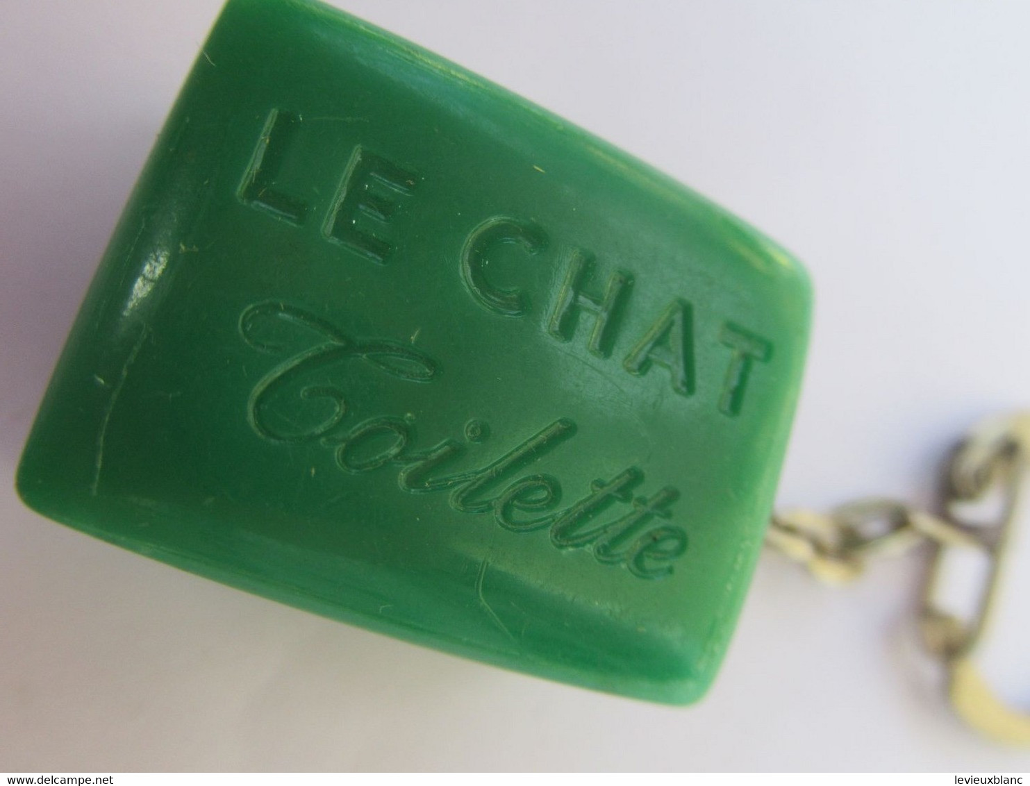 Porte-clefs Publicitaire Ancien / Hygiène/Savon / LE CHAT TOILETTE/Vers 1960-1970     POC471 - Key-rings