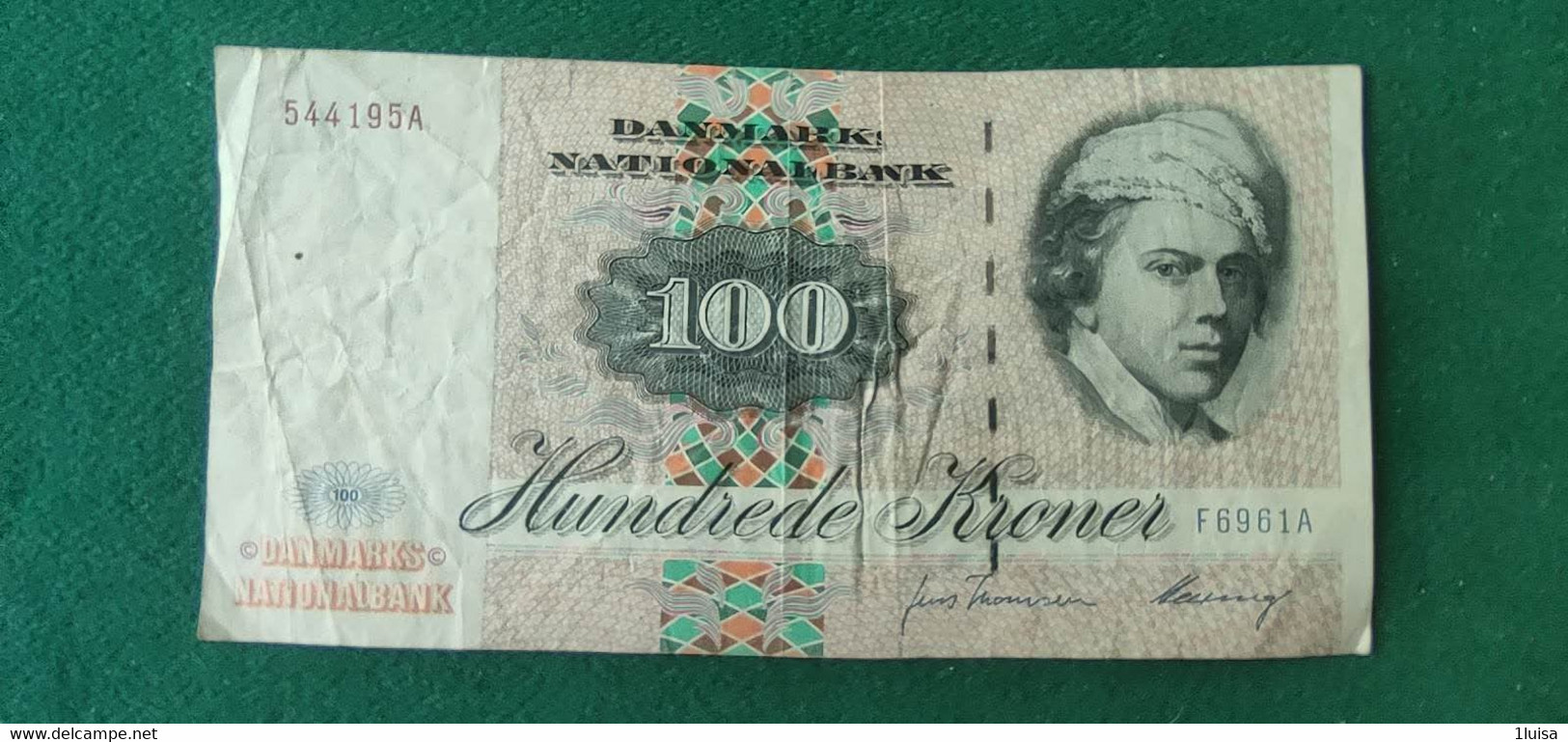 Danimarca 100 Kroner 1972 - Danemark