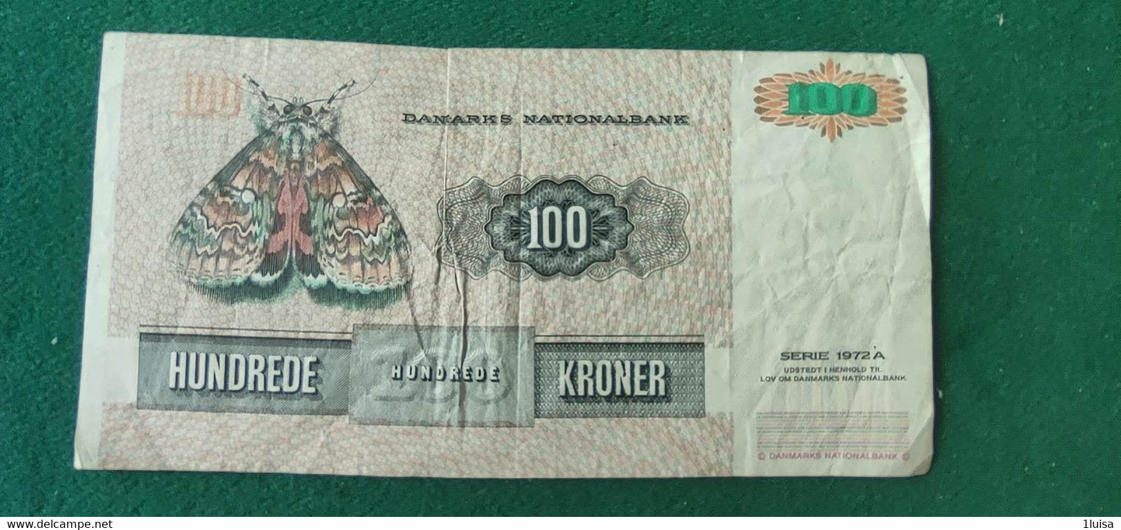 Danimarca 100 Kroner 1972 - Denmark