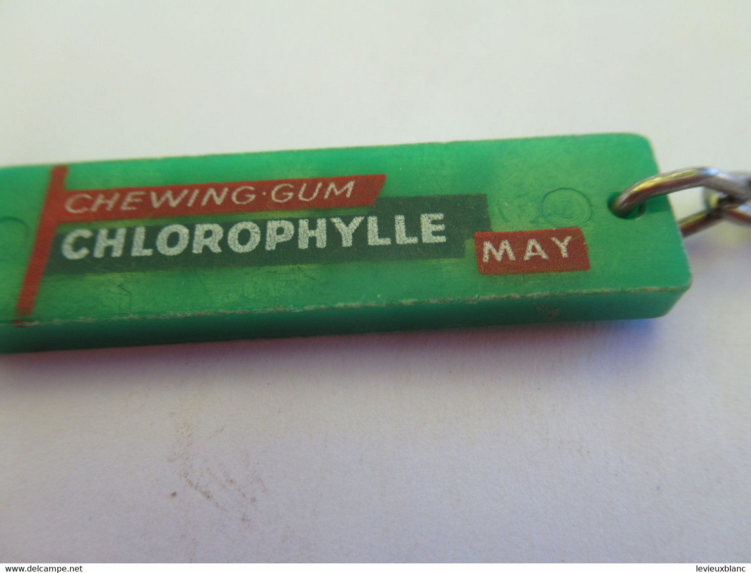 Porte-clefs Publicitaire Ancien / Hygiène/Chewing-gum/Chewing Gum Chlorophylle MAY//Vers 1960-1970    POC541 - Key-rings