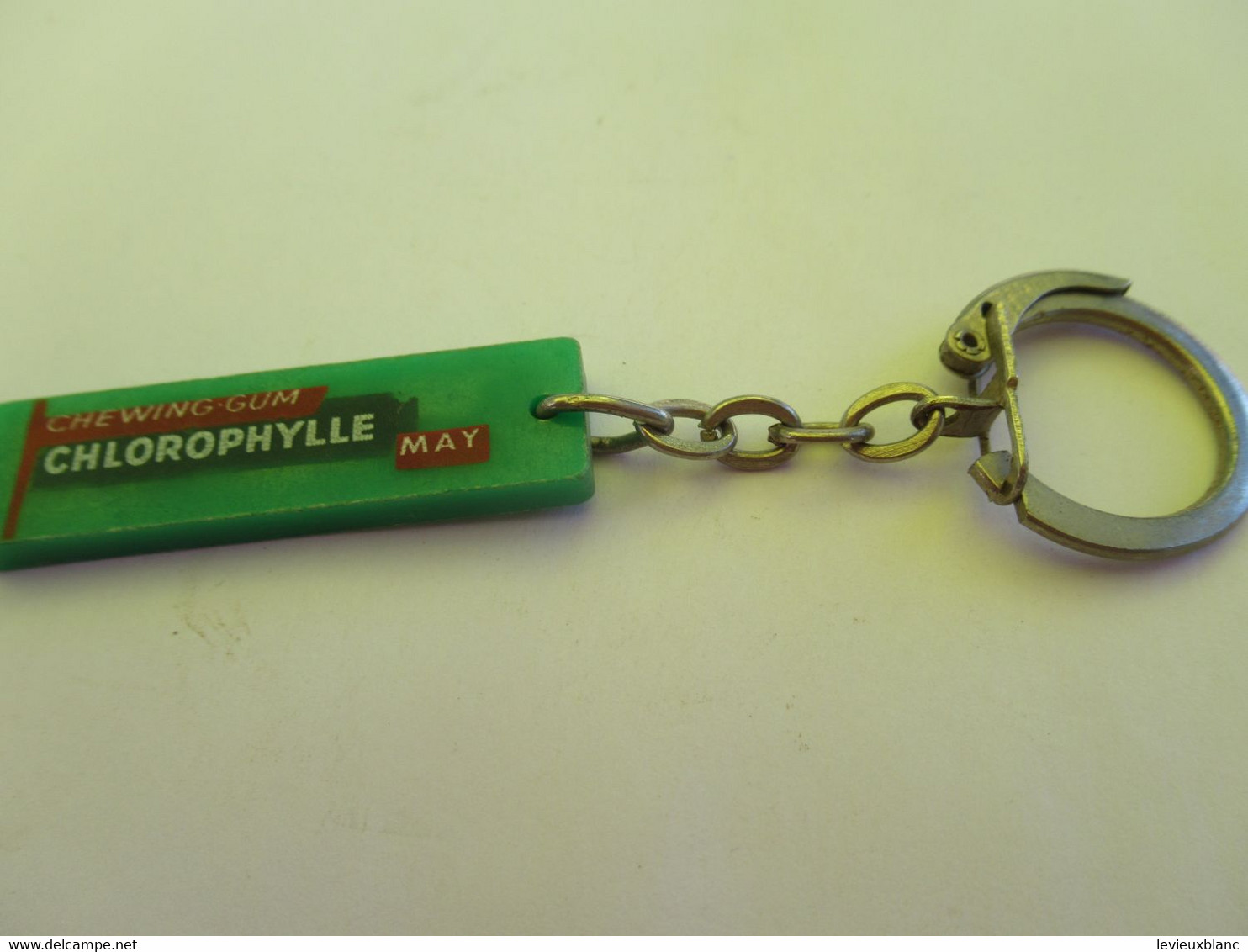 Porte-clefs Publicitaire Ancien / Hygiène/Chewing-gum/Chewing Gum Chlorophylle MAY//Vers 1960-1970    POC541 - Key-rings