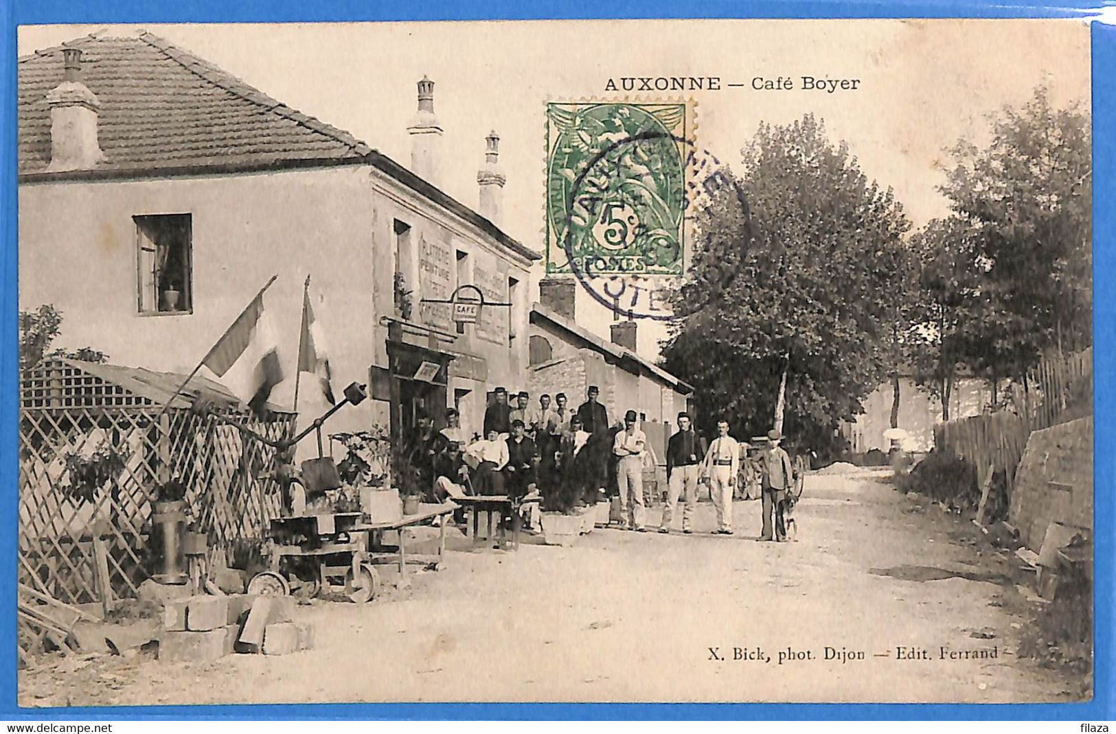 21 - Côte D'Or - Auxonne - Cafe Boyer (N9821) - Auxonne