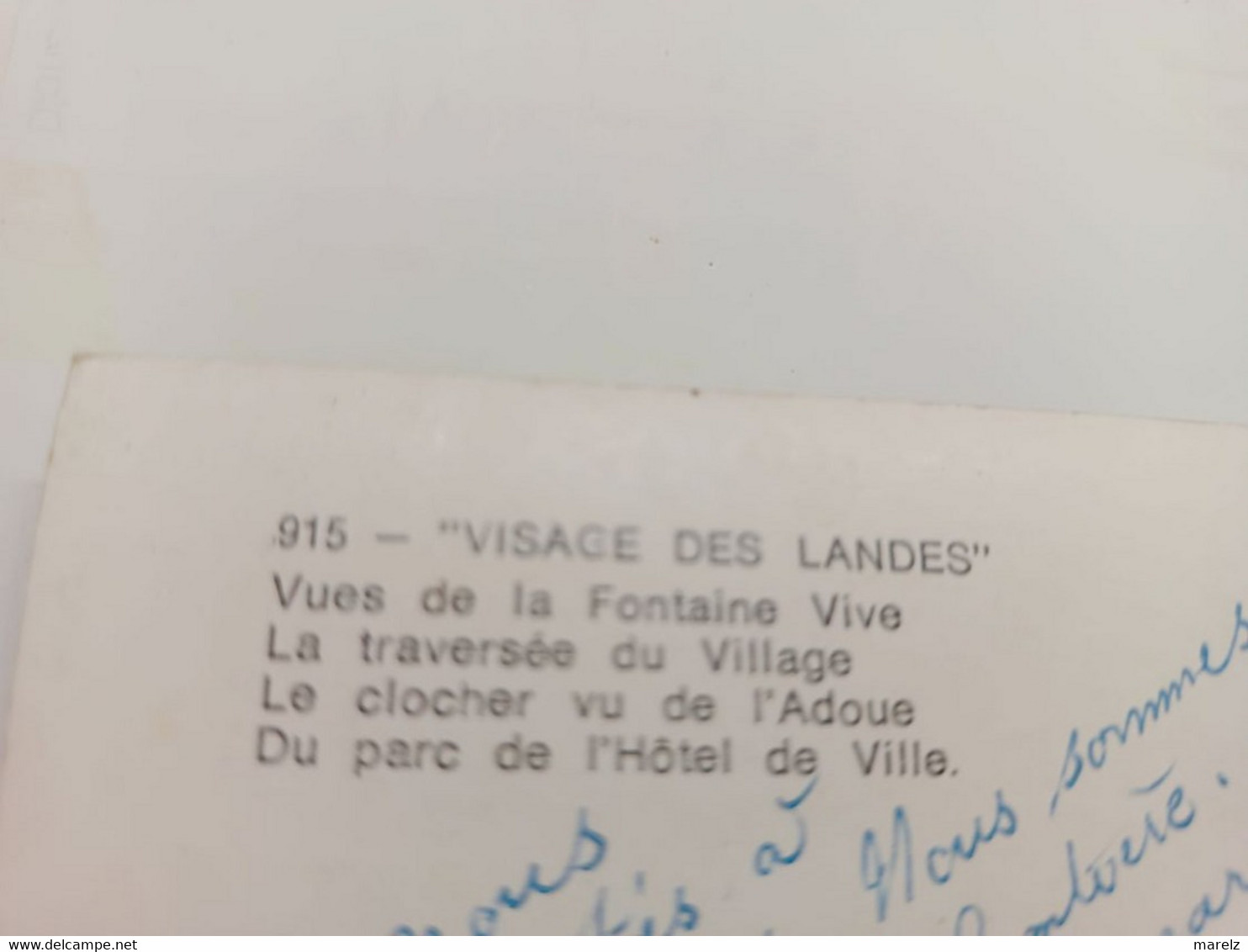 CASTETS Des LANDES Vues : Fontaine Vive Traversée Du Village Clocher Eglise Et Parc Hôtel De Ville - CPM 40 LES LANDES - Castets