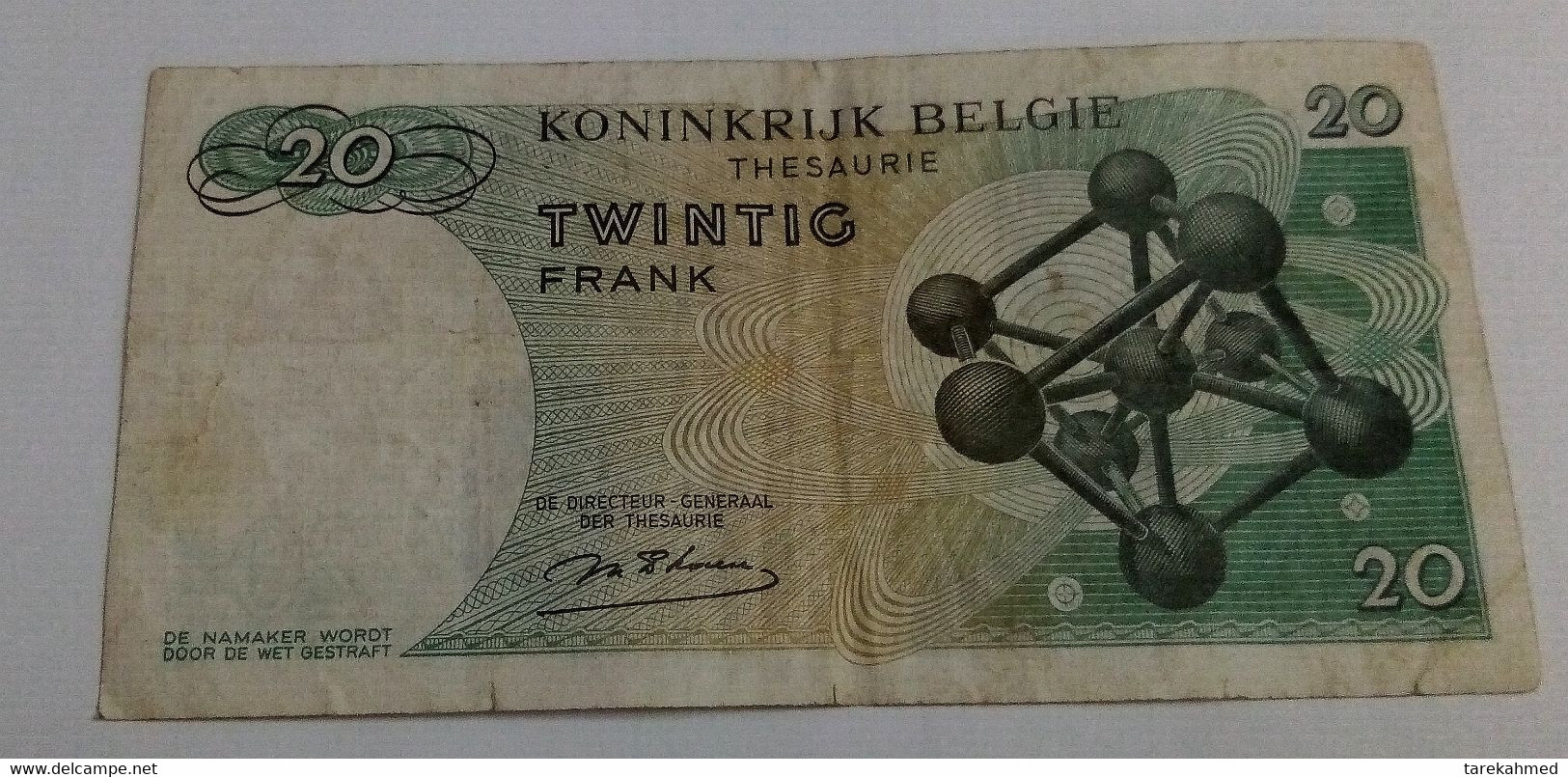 Belgique - 20 Francs ,1964 - P 138 - TB - Sonstige & Ohne Zuordnung