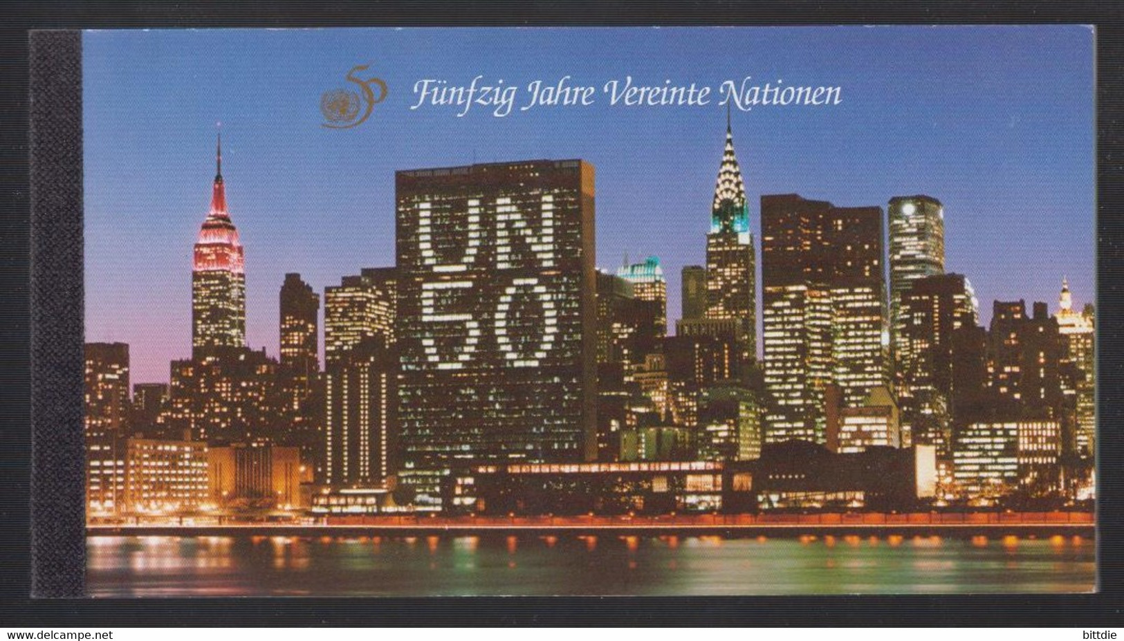 UNO-Wien / 50 Jahre UN ,  MH 1 , Xx  (8644) - Carnets