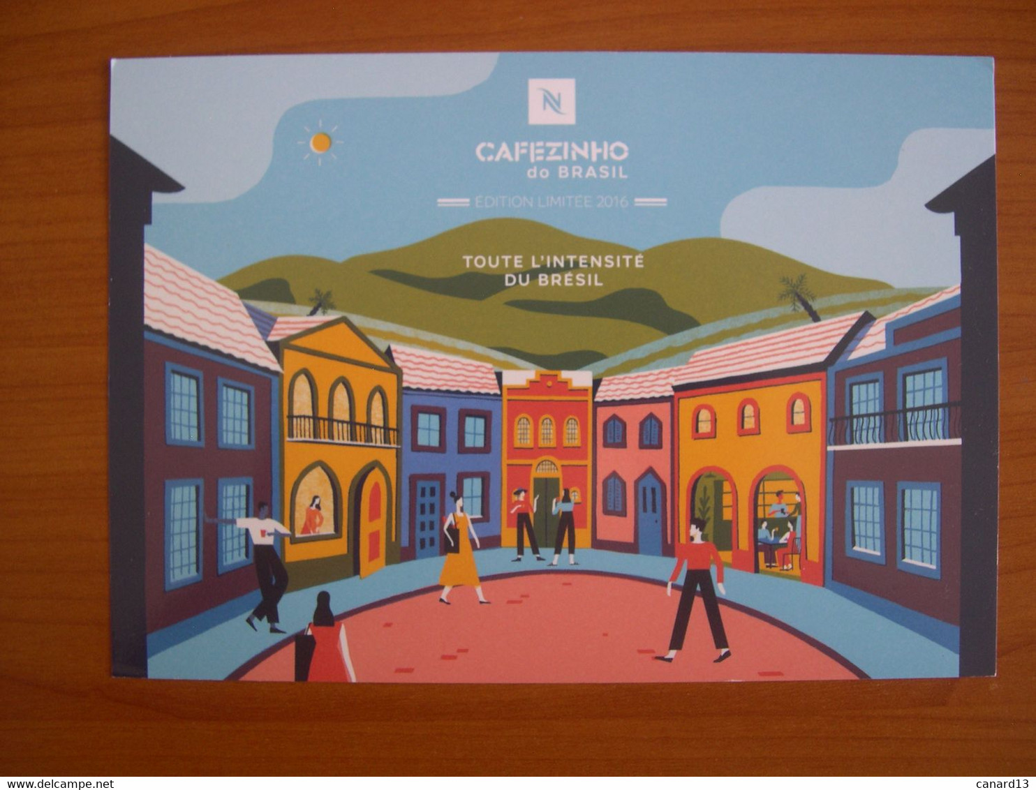 Entier Postal Carte Publicitaire Nespresso - Pseudo-interi Di Produzione Privata
