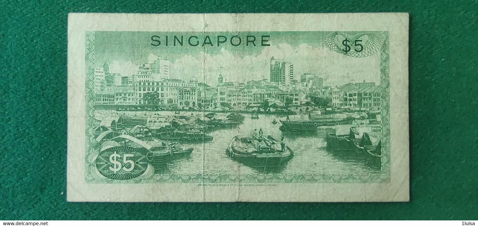 SINGAPORE 5 DOLLARS 1973 - Singapore