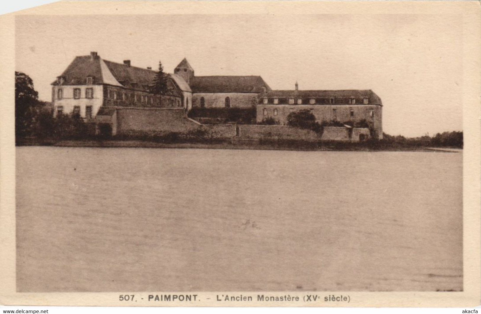CPA PAIMPONT L'Ancien Monastere (1251740) - Paimpont