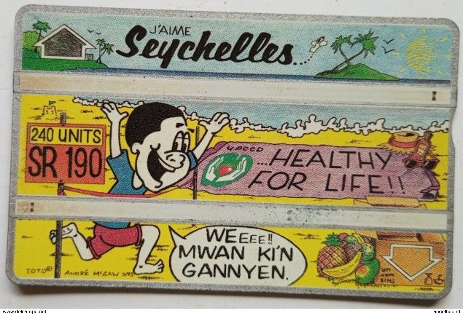 Seychelles 240 Units "  Healthy For Life "  311C - Seychelles
