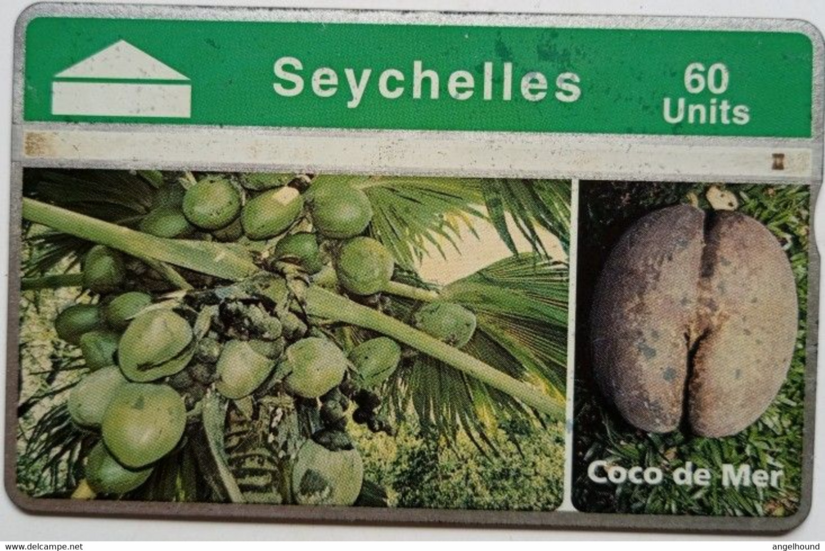 Seychelles 60 Units " Coco  De Mer "  805A - Seychellen