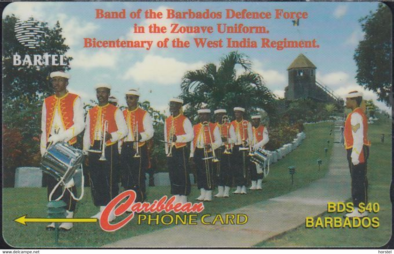 Barbados - BAR-216A - Defense Forse Band - 216CBDA - Barbades