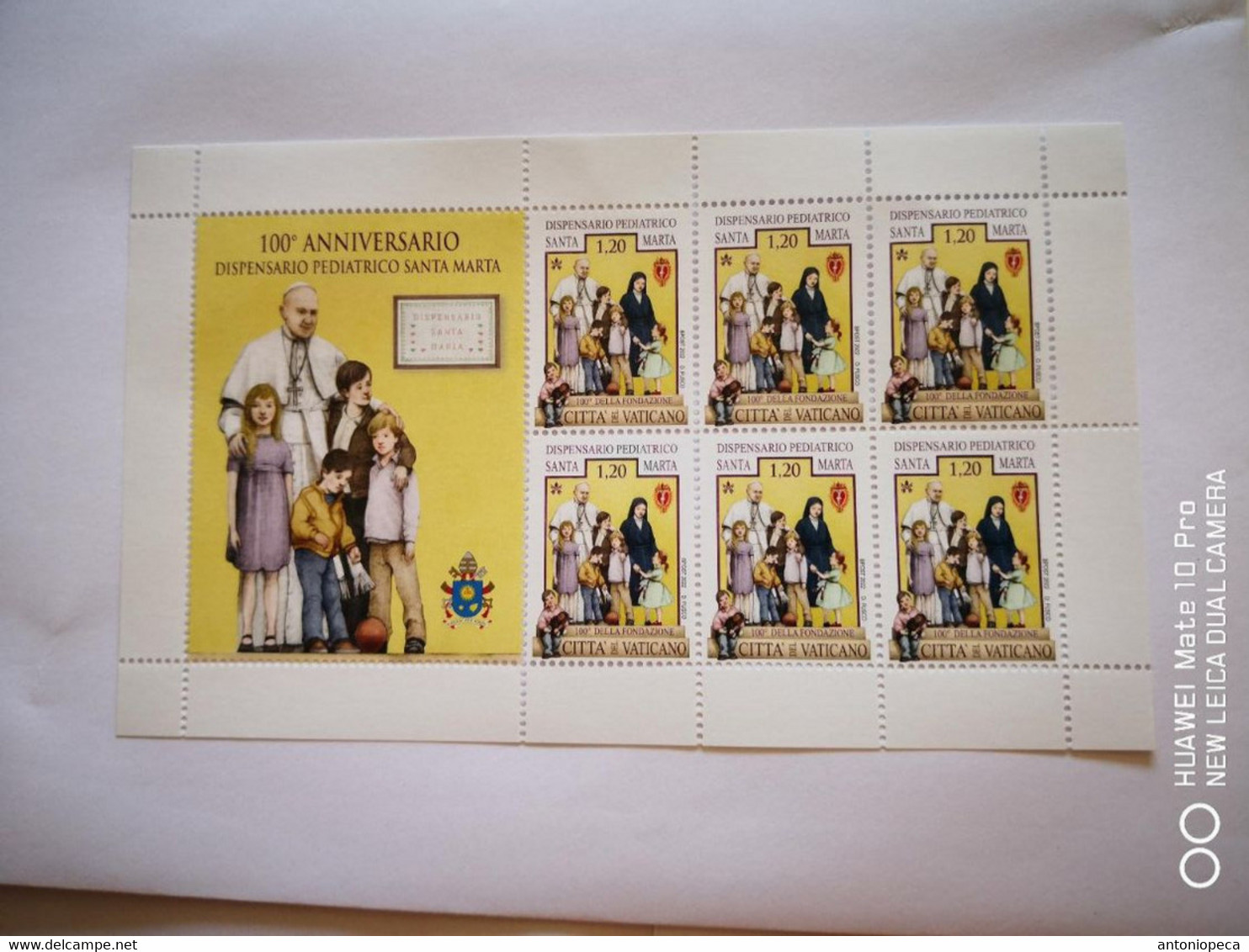 VATICAN 2022, DISPENSARIO PEDIATRICO MINISHEET MNH** - Ungebraucht