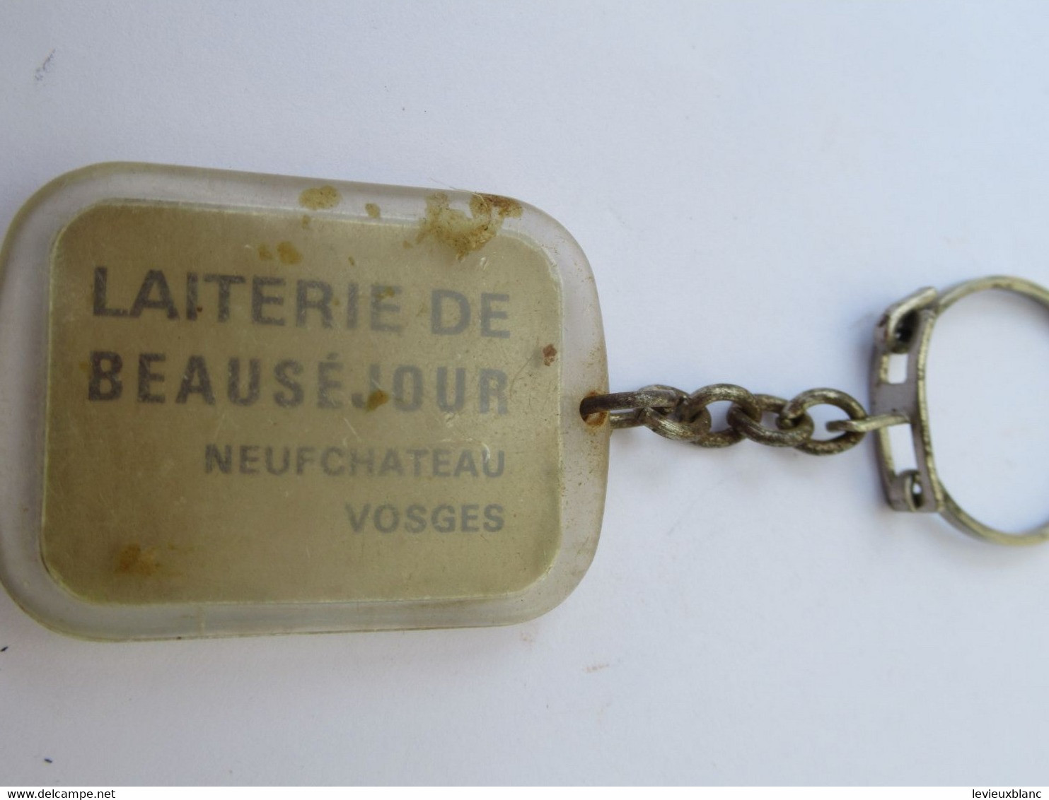 Porte-clefs Publicitaire Ancien /Alimentation /Laiterie De Beauséjour Neufchateau VOSGES /1960-1970     POC484 - Schlüsselanhänger