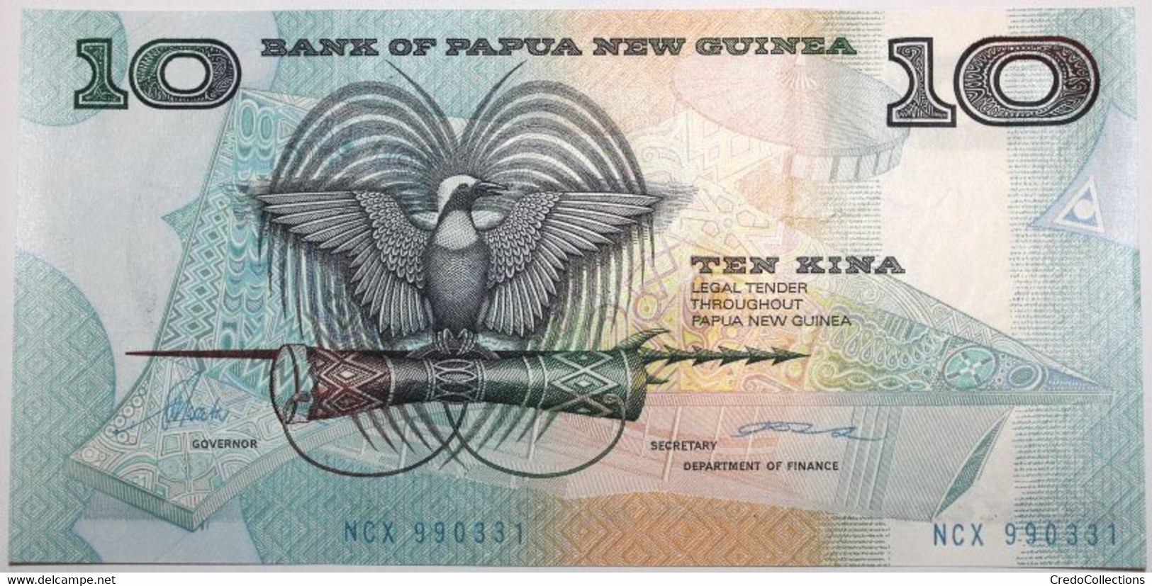 Papouasie-Nouvelle Guinée - 10 Kina - 1995 - PICK 9c - NEUF - Papua Nueva Guinea
