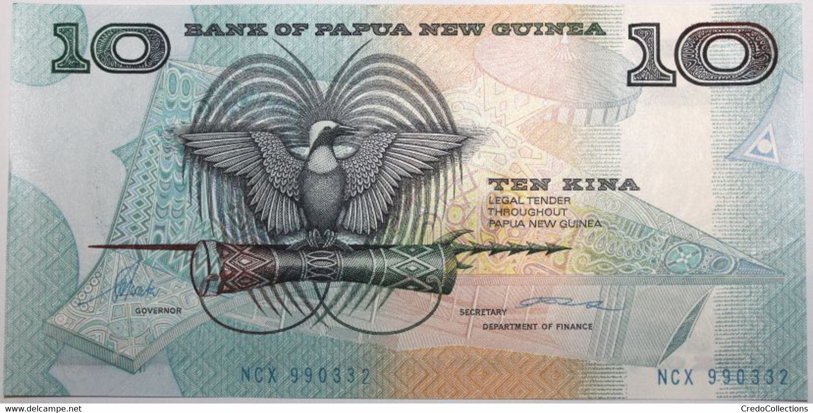 Papouasie-Nouvelle Guinée - 10 Kina - 1995 - PICK 9c - NEUF - Papua Nuova Guinea