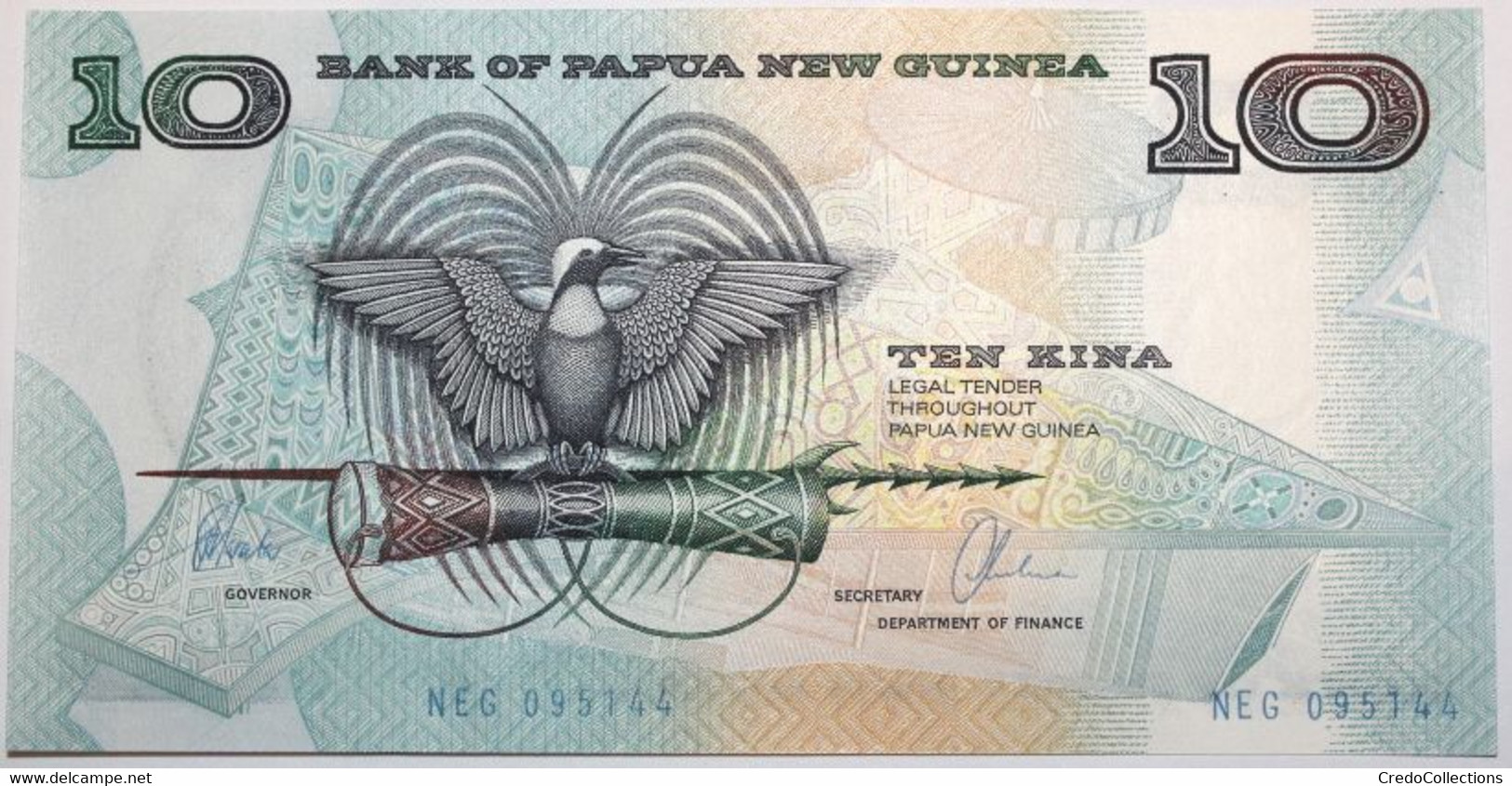 Papouasie-Nouvelle Guinée - 10 Kina - 1997 - PICK 9d - NEUF - Papua New Guinea