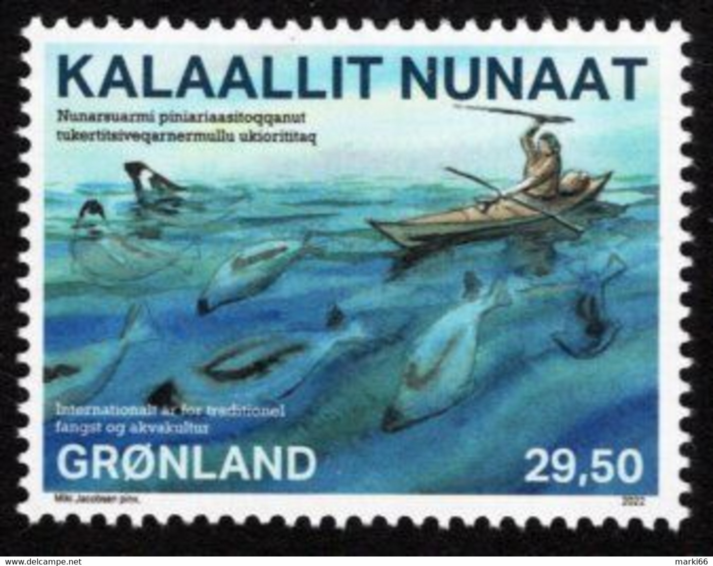 Greenland - 2022 - UN Int'l Year Of Artisanal Fisheries And Aquaculture - Mint Stamp - Unused Stamps