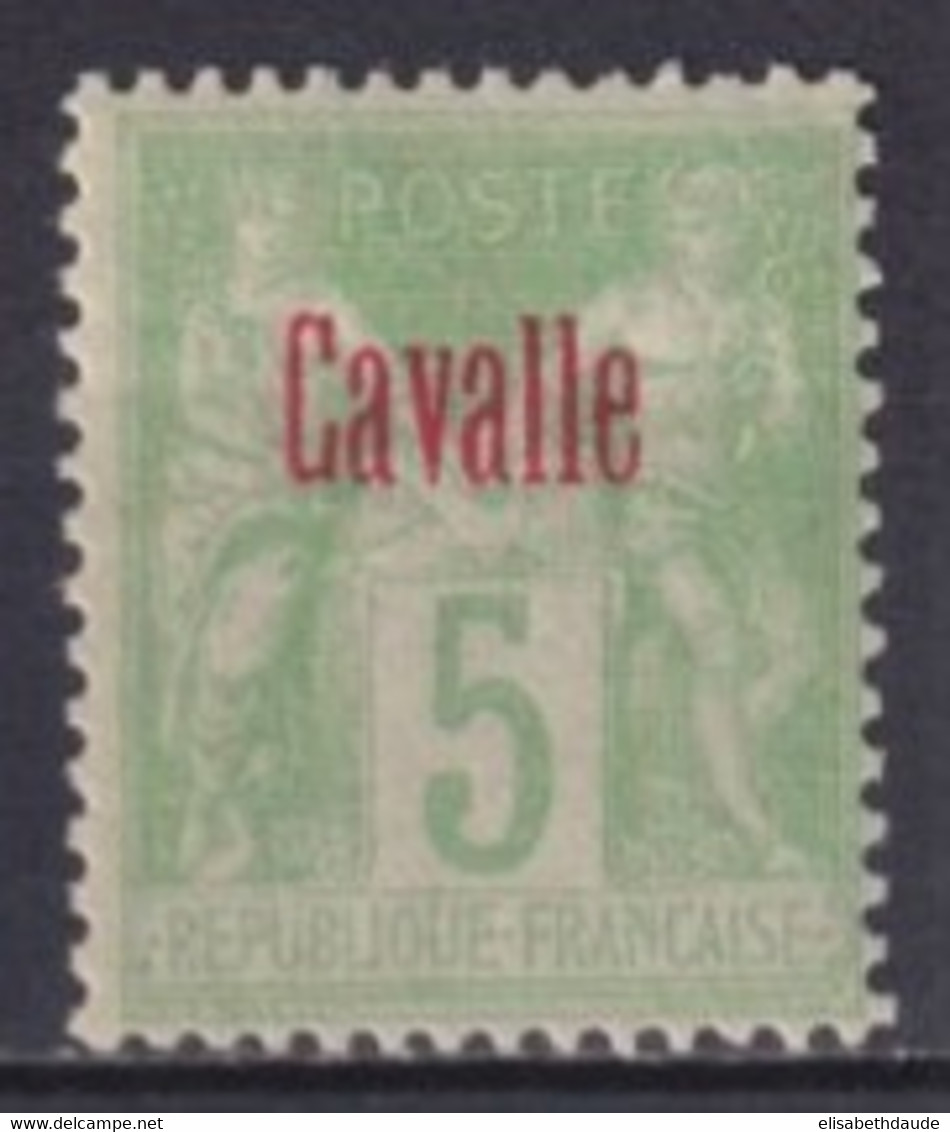 CAVALLE - YVERT N° 2 * MLH - COTE = 25 EUR. - Neufs