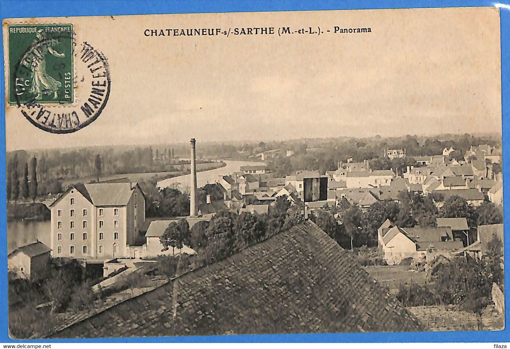 49 - Maine Et Loire - Chateauneuf Sur Sarthe - Panorama (N9869) - Chateauneuf Sur Sarthe