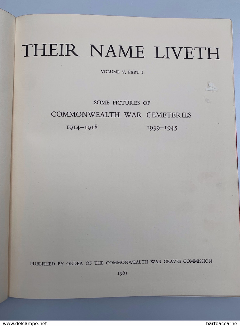 Their Name Liveth - Guerra 1914-18