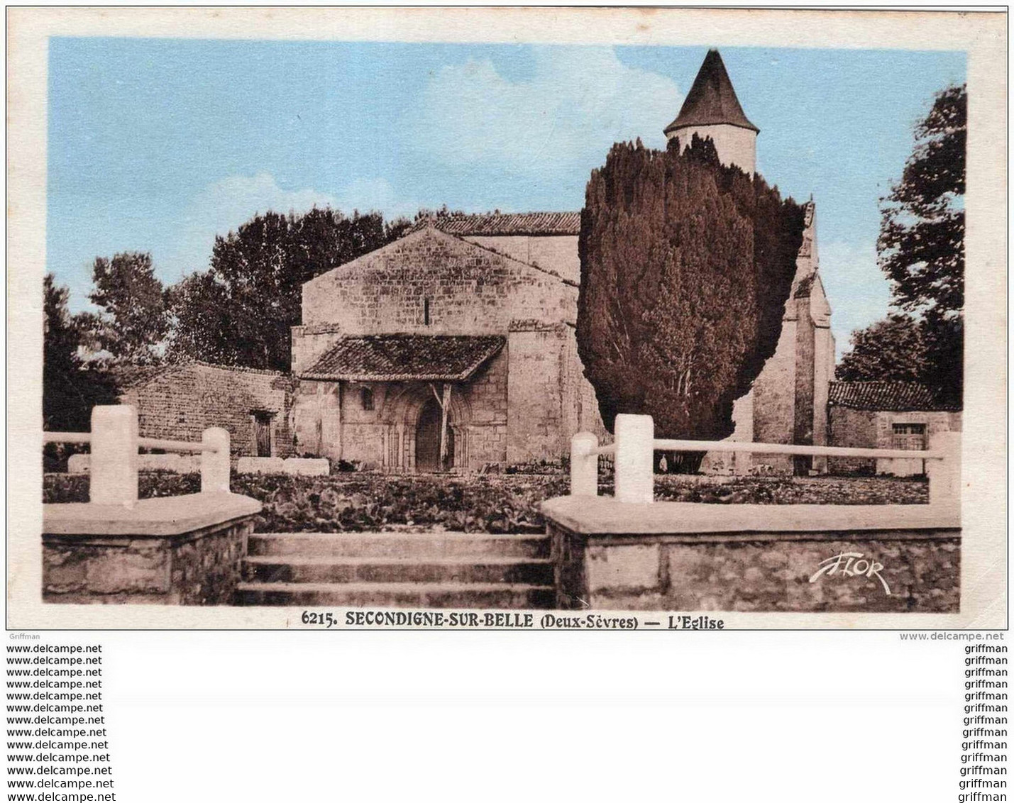 SECONDIGNY SUR BELLE L'EGLISE TBE - Secondigny