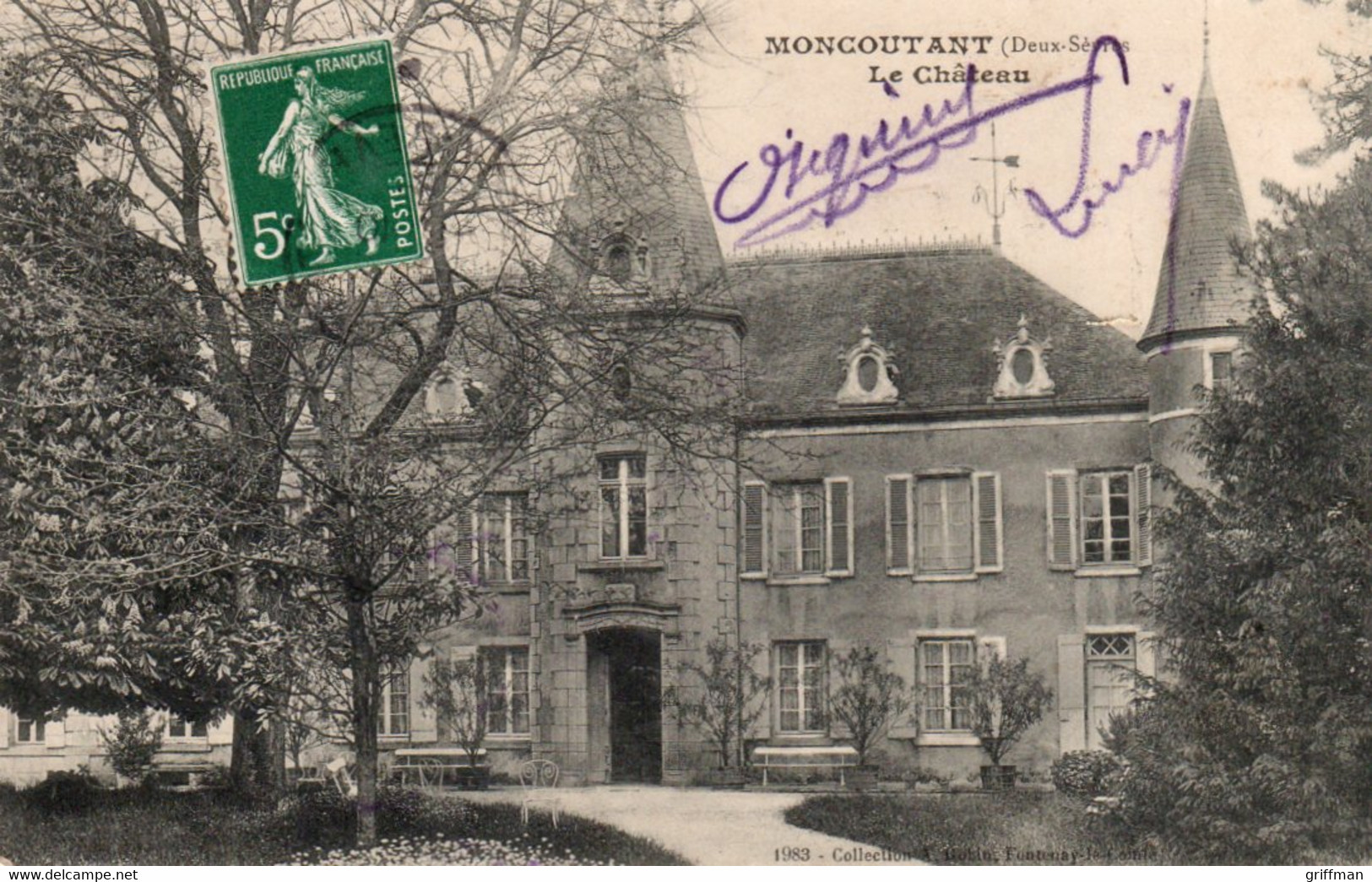 MONCOUTANT LE CHATEAU TBE - Moncoutant