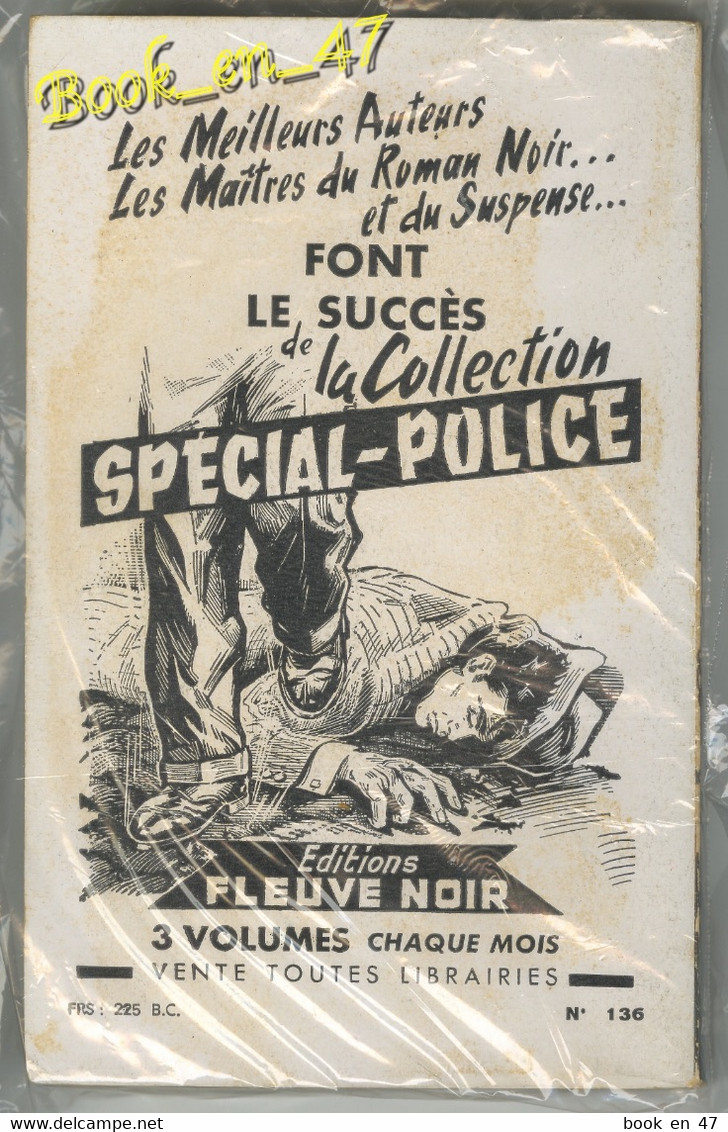 {81304} Serge Laforest , Fleuve Noir Espionnage N° 140 , EO 1957 ; Contrechoc ; M. Gourdon   " En Baisse " - Fleuve Noir