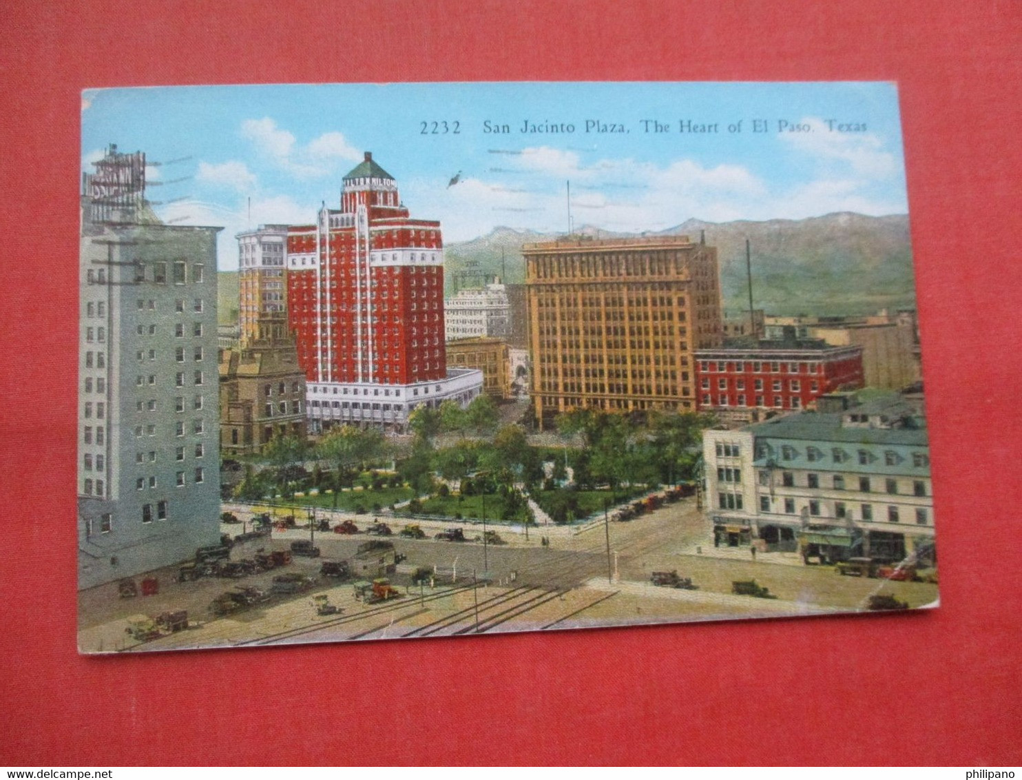 San Jacinto Plaza.      El Paso  Texas > El Paso     Ref 5751 - El Paso