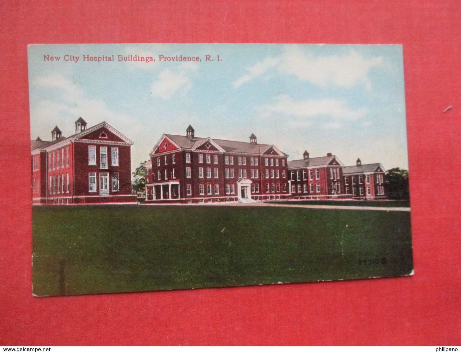 New City Hospital Buildings.    Providence  Rhode Island > Providence V  Ref 5751 - Providence
