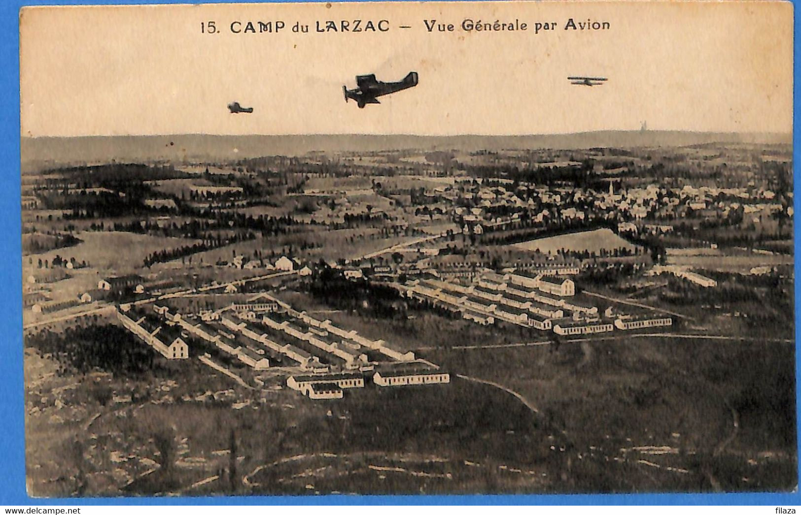 12 - Aveyron - Larzac - Camp Du Larzac - Vue Generale Par Avion (N9908) - Other & Unclassified