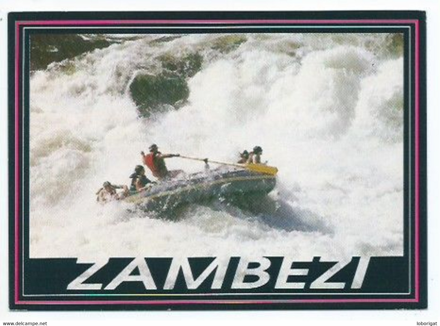 WHITEWATER RAFTING, ZAMBEZI RIVER.- ( ZAMBIA ) - Zambie
