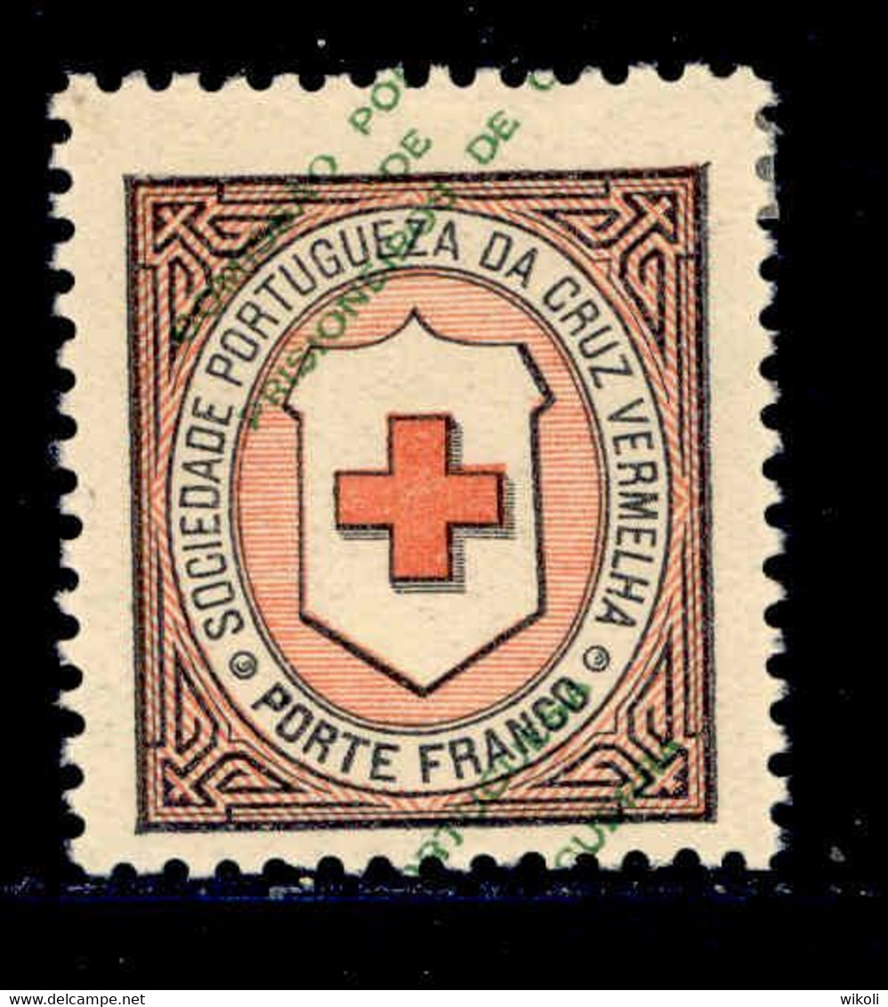 ! ! Portugal - 1916 Red Cross W/OVP ERROR (Complete Set) - PF02 - MH - Neufs