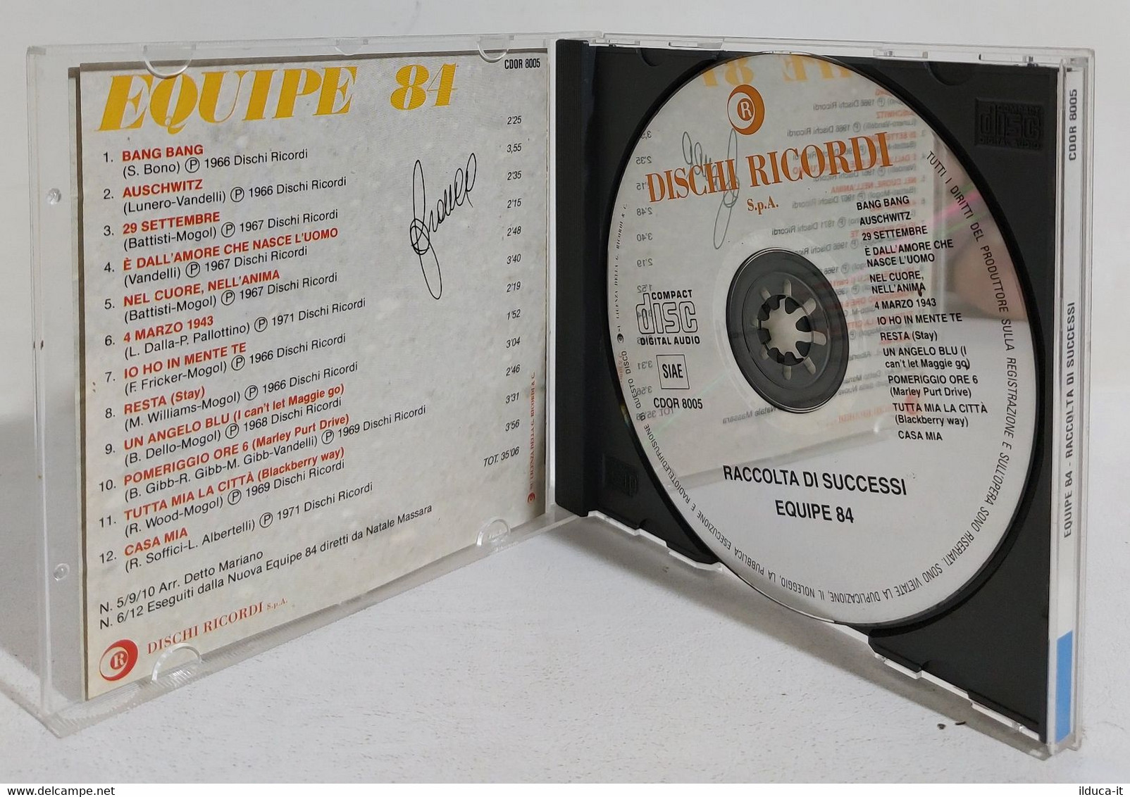 I107913 CD - Equipe 84 - Raccolta Di Successi - Ricordi - Sonstige - Italienische Musik