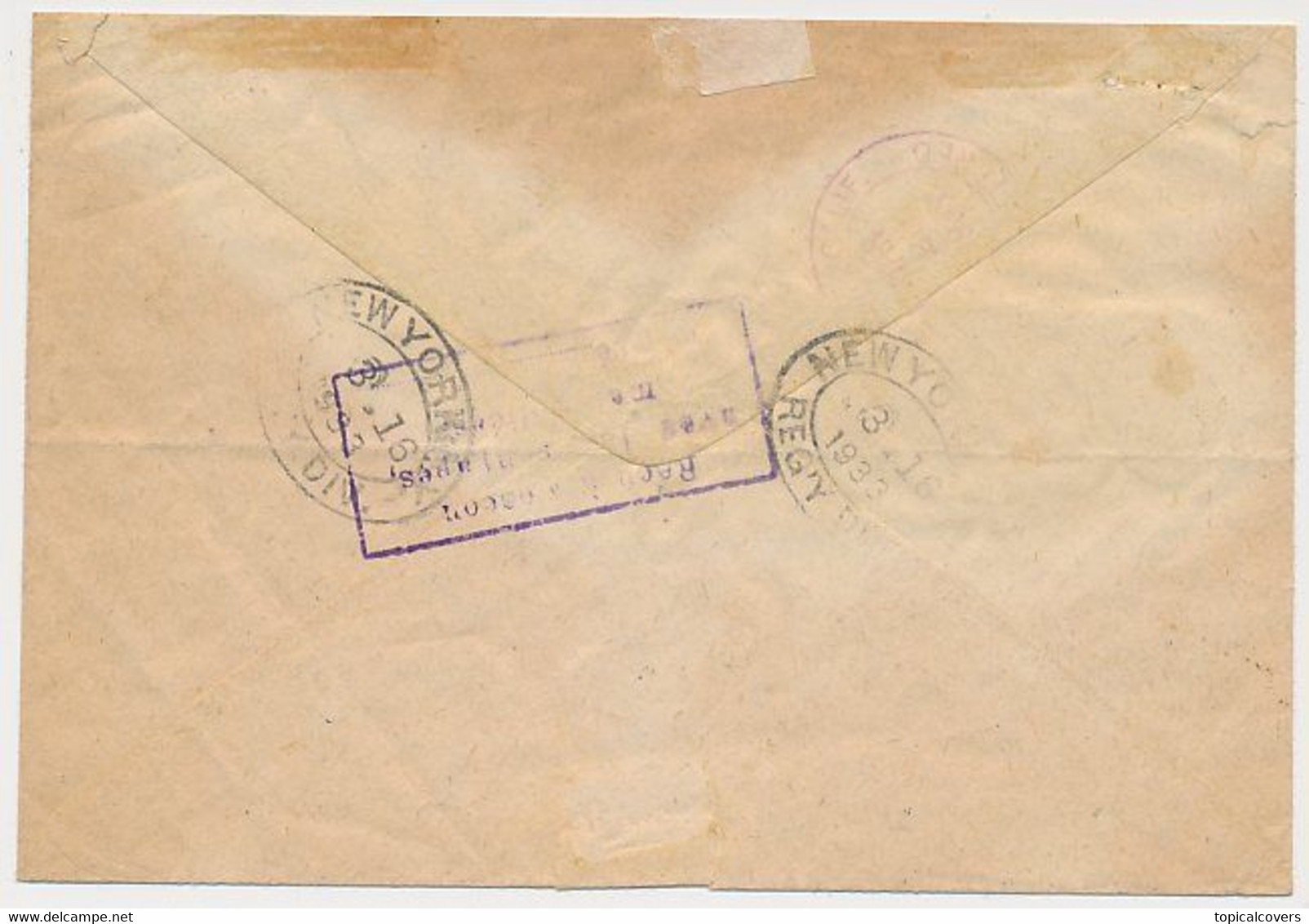 Registered Meter Cover Soviet Union 1933 - Lettres & Documents