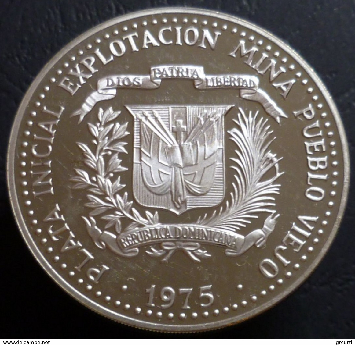 Repubblica Dominicana - 10 Pesos 1975 - Arte Taino - KM# 38 - Dominicaanse Republiek