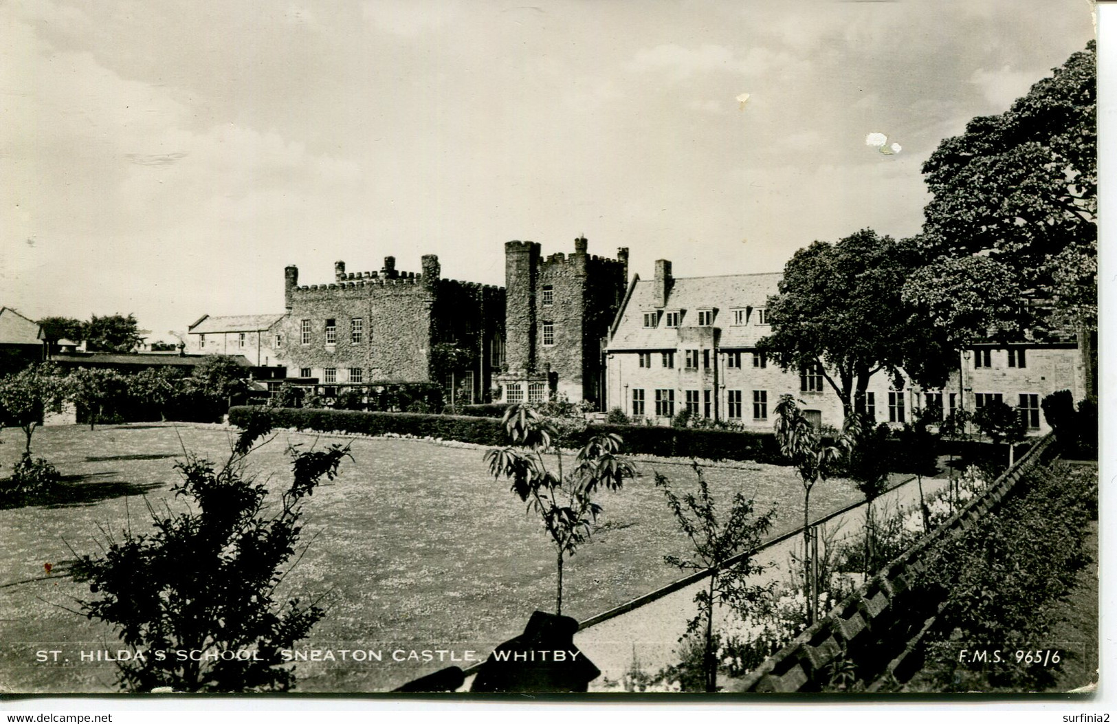 YORKS - WHITBY -  SNEATON CASTLE, ST HILDA'S SCHOOL RP  Y3891 - Whitby