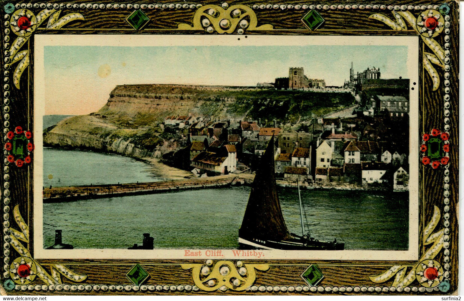 YORKS - WHITBY - EAST CLIFF  Y3880 - Whitby