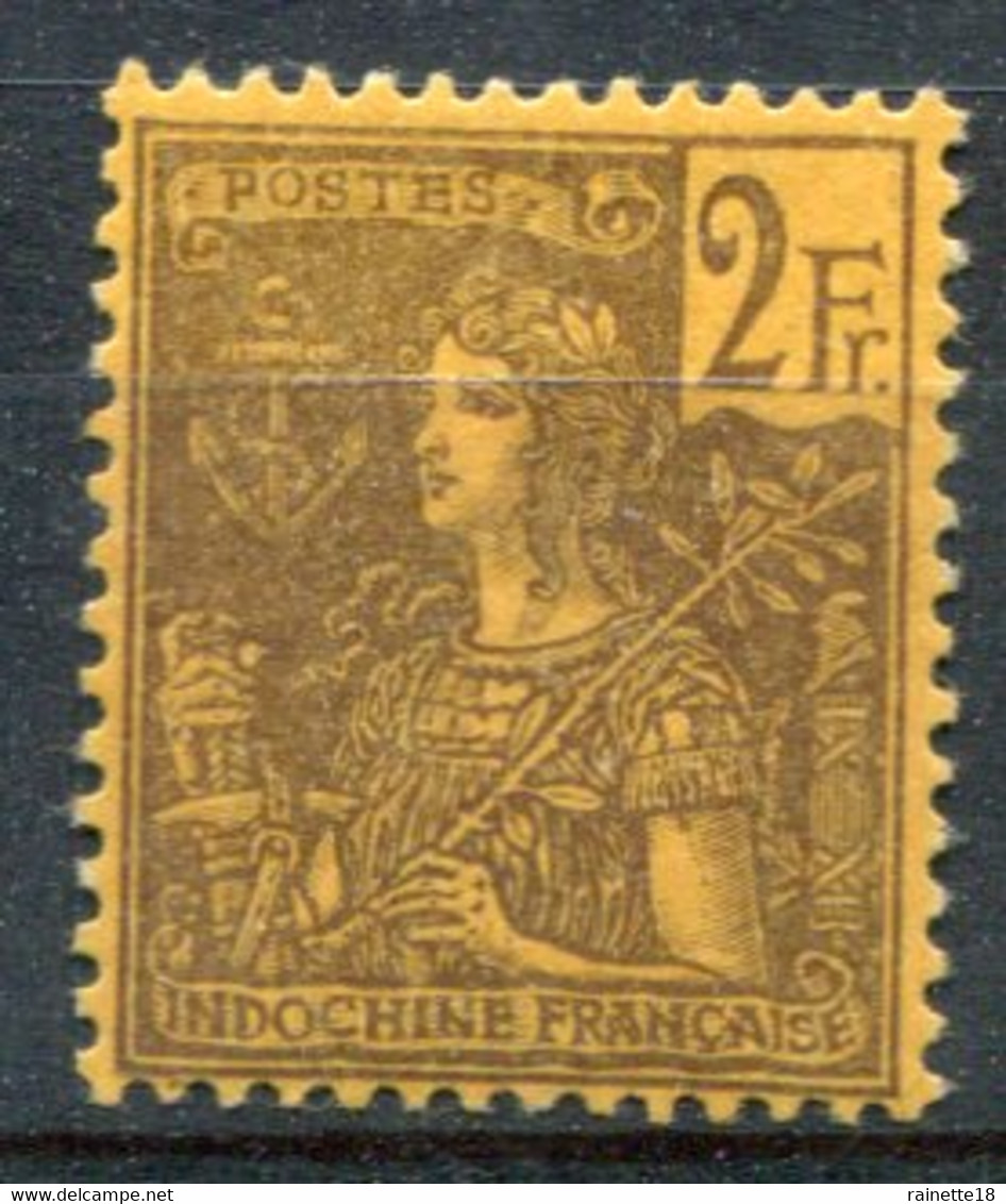 Indochine            38 * - Unused Stamps