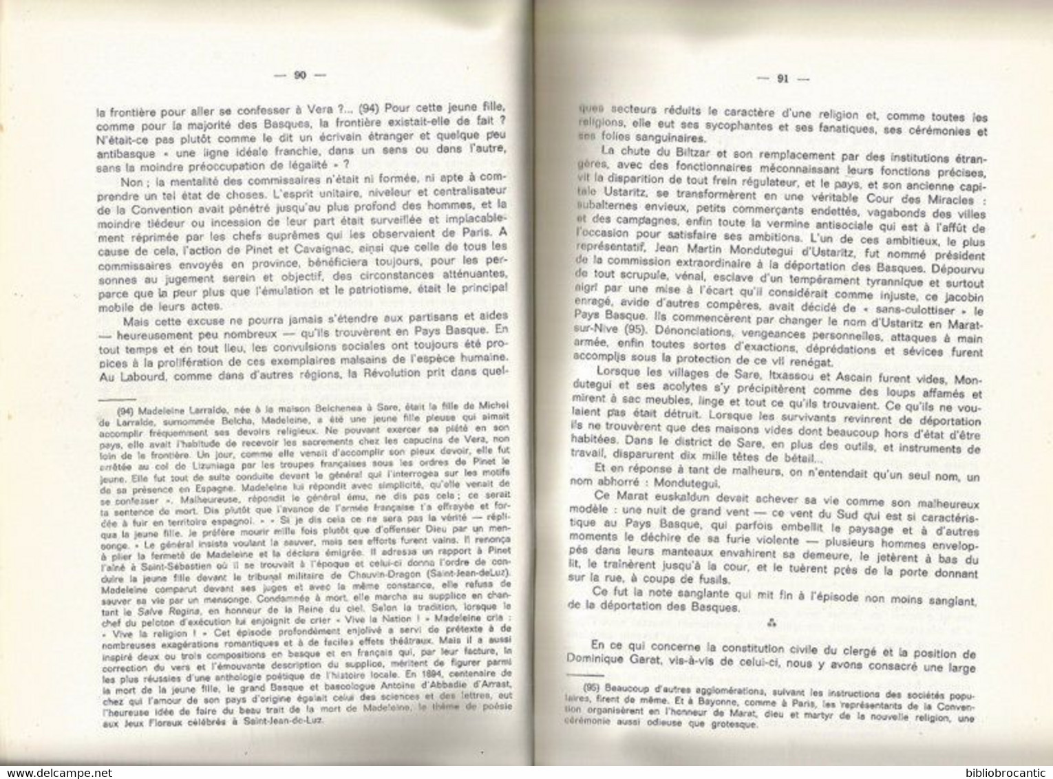 DOMINIQUE GARAT, LE DEFENSEUR DU BILTZAR - Marat-sur-Nive, Retour Au Bercail Par I. FAGOAGA - Baskenland