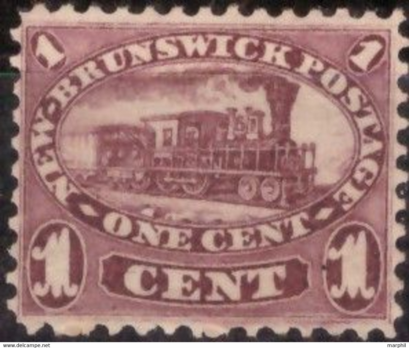 New Brunswick 1860 MiN°4 (*) Centrato - No Gum Vedere Scansione - Unused Stamps