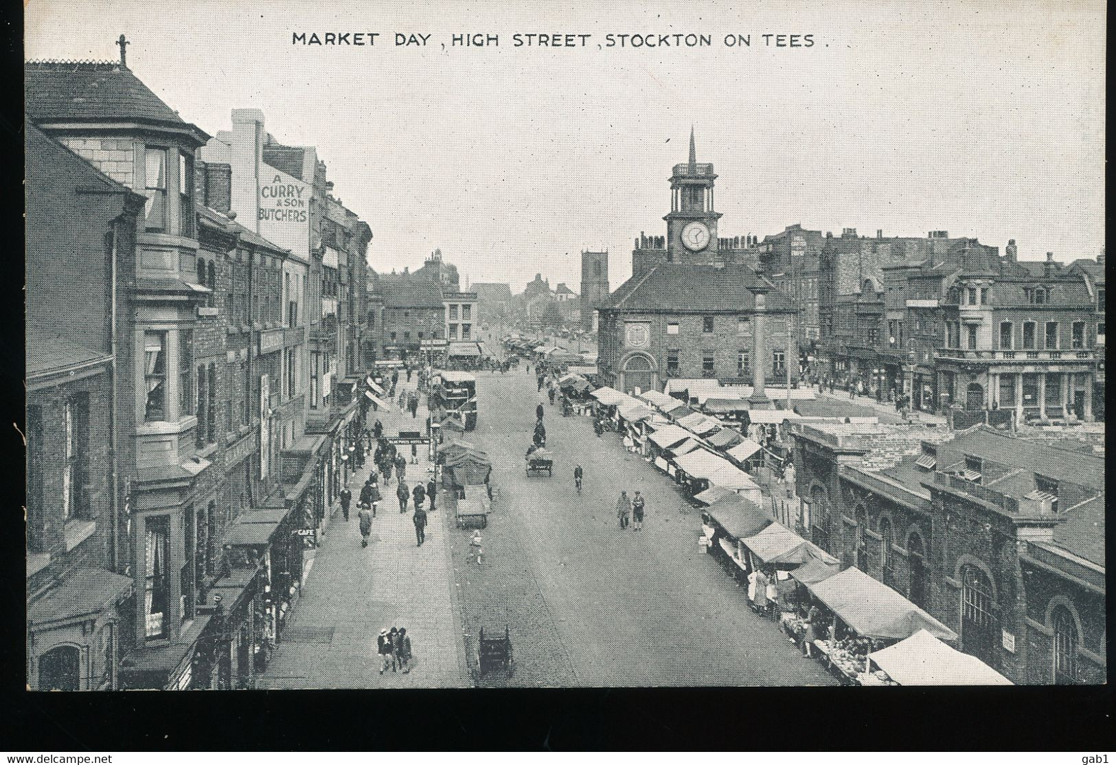 Angleterre -- Market Day, High Street , Stockton On Tees - Stockton-on-tees